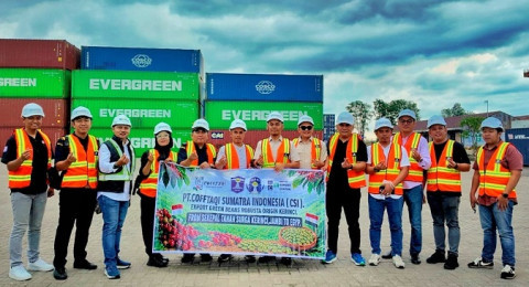 Pelindo Jambi dan HIPMI Kolaborasi Dorong Ekspor Kopi Kerinci ke Mesir